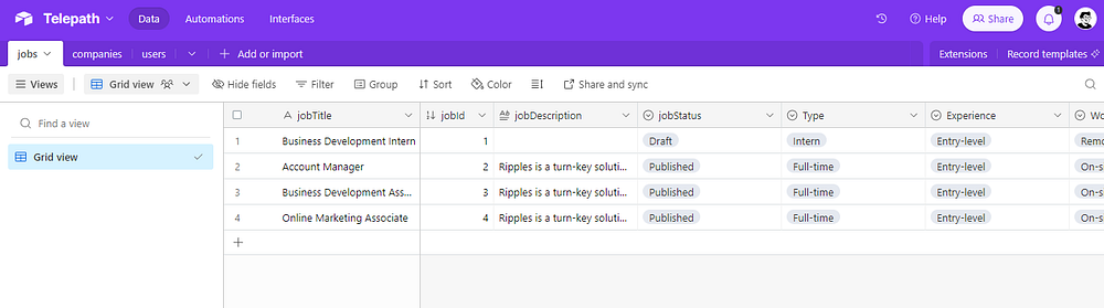 I Built A Job Board Using No Code Tools - screenshot 3